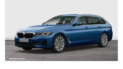 Gebraucht BMW 520 Sport Line 190 PS (139 kW) 2022 Blau Limousine