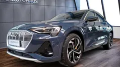 Blau Gebraucht 2022 Audi e-tron Sportback S-Line SUV | 33.780 € (Superpreis)