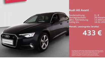 Blau Gebraucht 2025 Audi A6 Advanced Kombi | 48.890 € (Guter Preis)