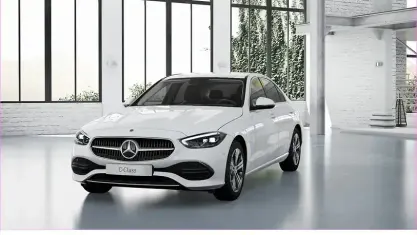 Gebraucht Mercedes C180 Avantgarde 170 PS (125 kW) 2025 Unilack polarweiß Limousine