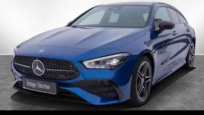 Gebraucht Mercedes CLA220 AMG 190 PS (139 kW) 2024 Metalliclack spektralblau Coupé