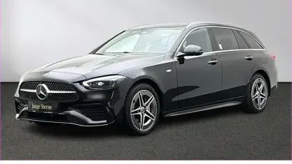 Używany Mercedes C300e AMG 204 KM (150 kW) 2025 Czarny Sedan/Limuzyna