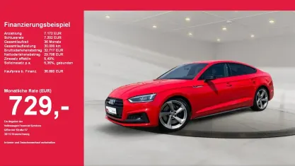 Gebraucht Audi S5 Sportback Sport 347 PS (255 kW) 2019 Rot Kleinwagen
