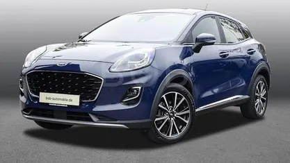 Blau Gebraucht 2022 Ford Puma Titanium SUV | 16.777 € (Fairer Preis)