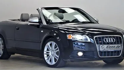 Phantomschwarz perleffekt Gebraucht 2007 Audi S4 Cabriolet S-Line Cabrio | 19.999 € (Fairer Preis)