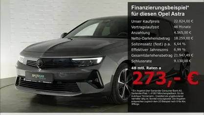 Grau Gebraucht 2024 Opel Astra Limousine | 22.824 € (Fairer Preis)