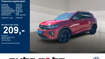 Second-hand VW T-Cross R-line 116 CP (85 kW) 2025 Roșu SUV