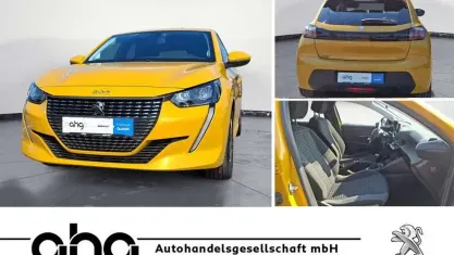 Gebraucht Peugeot 208 Active 101 PS (74 kW) 2022 Gelb Kleinwagen