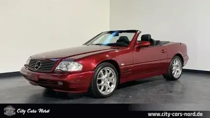Gebraucht Mercedes SL500 306 PS (225 kW) 1999 Bernsteinrot  Cabrio