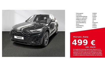 Gebraucht Audi Q5 S-Line 299 PS (219 kW) 2022 Schwarz SUV