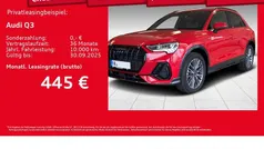 Gebraucht 2024 Audi Q3 S-Line SUV | 40.770 € (Fairer Preis)