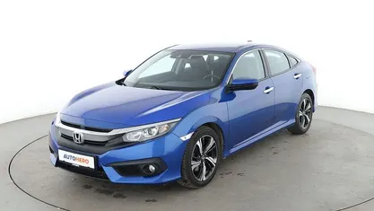 Blau Gebraucht 2019 Honda Civic Elegance Limousine | 17.410 € (Fairer Preis)