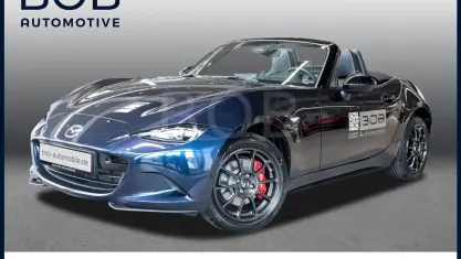Gebraucht Mazda MX5 Homura-Line 132 PS (97 kW) 2025 Deep crystal blue (blau) Cabrio