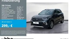 Deep black perleffekt Gebraucht 2024 VW T-Cross R-line SUV | 26.360 € (Fairer Preis)