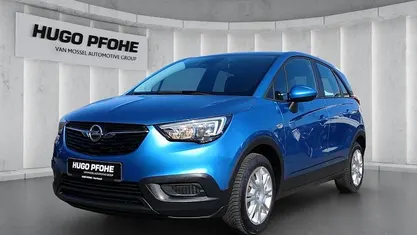Gebraucht Opel Crossland X Edition 82 PS (60 kW) 2018 Blau SUV