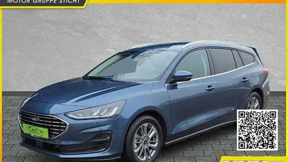 Chrome blue metallic Gebraucht 2024 Ford Focus Titanium Kombi | 22.990 € (Superpreis)