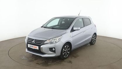 Brugt Mitsubishi Space Star Top 71 HK (52 kW) 2022 Sølv Hatchback