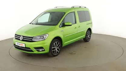 Gebraucht VW Caddy Highline 125 PS (91 kW) 2016 Grün Van / Kleinbus