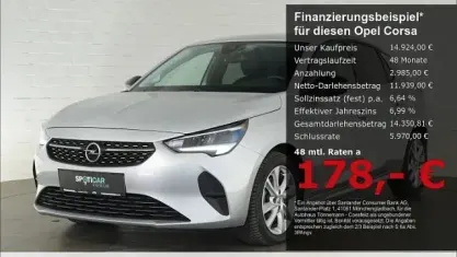 Gebraucht Opel Corsa Elegance 101 PS (74 kW) 2023 Silber Kleinwagen