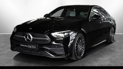 Gebraucht Mercedes C180 AMG 170 PS (125 kW) 2025 Metalliclack obsidianschwarz Limousine