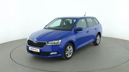 Gebraucht Skoda Fabia Soleil 95 PS (69 kW) 2019 Blau Kleinwagen