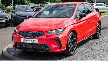 Neu Seat Ibiza Black Edition 116 PS (85 kW) 2026 Rot Kleinwagen