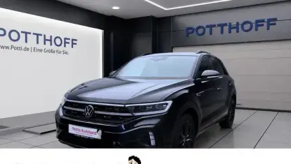 Gebraucht VW T-Roc R-line 150 PS (110 kW) 2023 Schwarz SUV