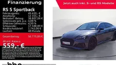 Grau Gebraucht 2021 Audi RS5 Sportback Ambiente Limousine | 49.420 € (Superpreis)