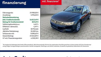 Deep black perleffekt Gebraucht 2021 VW Passat Business Kombi | 19.980 € (Guter Preis)