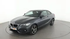 Grau Gebraucht 2016 BMW 218 Sport Line Coupé | 17.150 € (Fairer Preis)