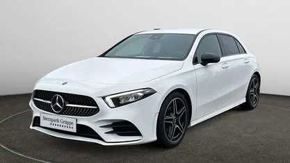 Polarweiss unilack Gebraucht 2020 Mercedes A180 AMG line Limousine | 24.890 € (Fairer Preis)