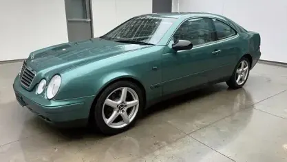 Usata Mercedes CLK430 Avantgarde 279 CV (205 kW) 1998 Verde Coupé