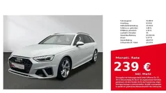 Weiß Gebraucht 2022 Audi A4 S-Line Kombi | 31.880 € (Fairer Preis)