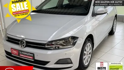 Gebraucht VW Polo Comfortline 95 PS (69 kW) 2018 White silver metallic Kleinwagen