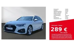 Weiß Gebraucht 2023 Audi A4 S-Line Kombi | 41.880 € (Fairer Preis)
