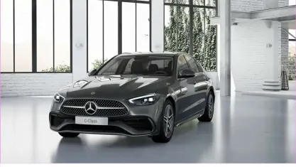 Second-hand Mercedes C180 AMG 170 CP (125 kW) 2025 Gri Berlinǎ