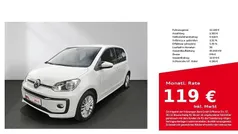 Weiß Gebraucht 2021 VW up! United Kleinwagen | 12.180 € (Fairer Preis)