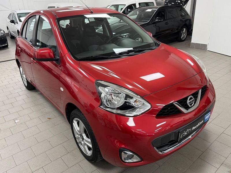 Gebraucht Nissan Micra Acenta 80 PS (58 kW) 2016 Rot Kleinwagen