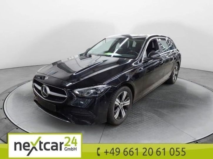 Schwarz Gebraucht 2022 Mercedes C220 | 35.401 € (Teuer) - Bild 1/4
