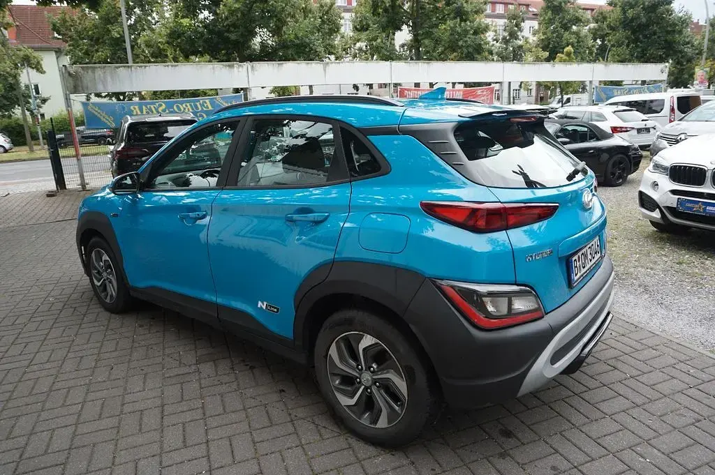 Gebraucht Hyundai Kona N Line 105 PS (77 kW) 2022 Blau SUV