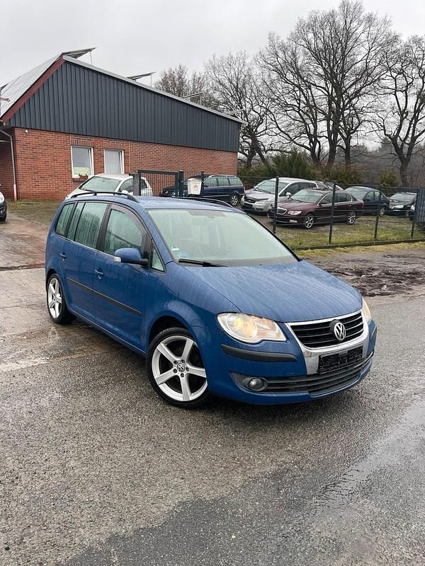 Gebraucht VW Touran 140 PS (102 kW) 2007 Blau Van / Kleinbus