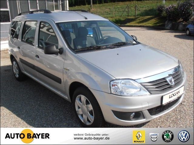 Gebraucht Dacia Logan MCV 84 PS (61 kW) 2013 Silber metallic Kombi