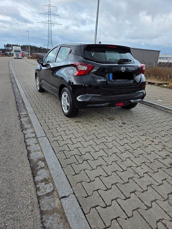 Gebraucht Nissan Micra Acenta 92 PS (67 kW) 2022 Schwarz Kleinwagen