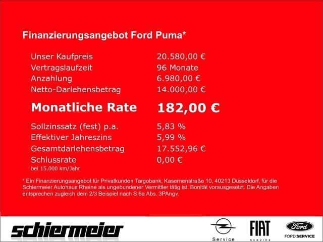 Gebraucht Ford Puma ST-Line 155 PS (114 kW) 2022 Blau SUV
