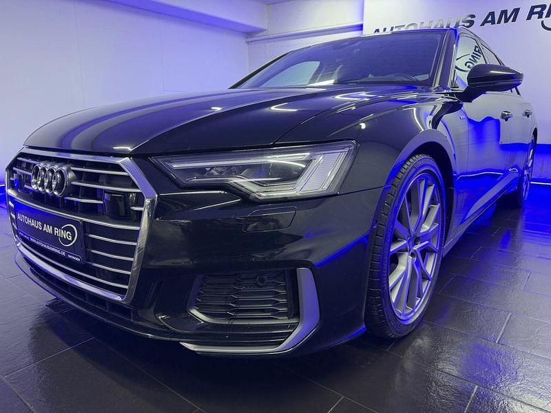 Schwarz Gebraucht 2022 Audi A6 S-Line Kombi | 32.999 € (Guter Preis) - Bild 1/4