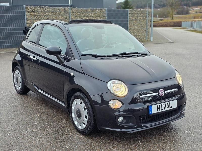 Gebraucht Fiat 500 86 PS (63 kW) 2014 Schwarz Cabrio