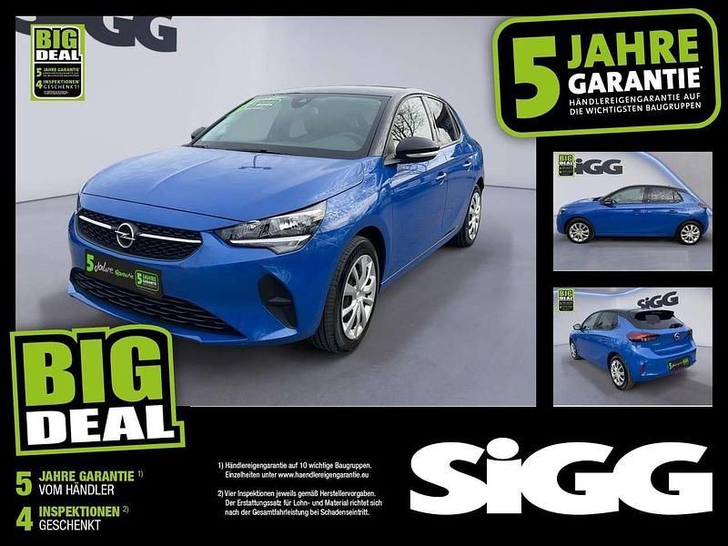 Gebraucht Opel Corsa-e Edition 100 kW (136 PS) 2023 Perl blau/voltaik blau Kleinwagen