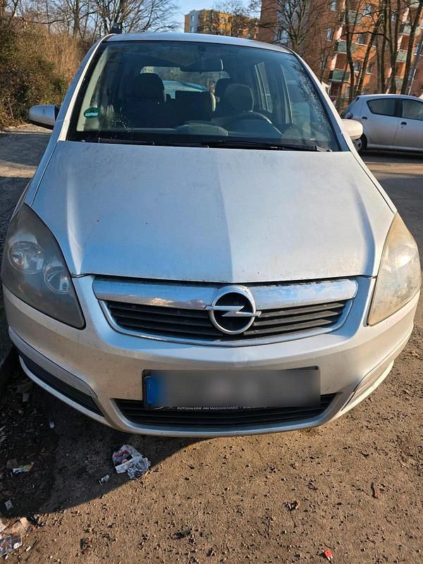 Gebraucht Opel Zafira 2006 Silber Van / Kleinbus