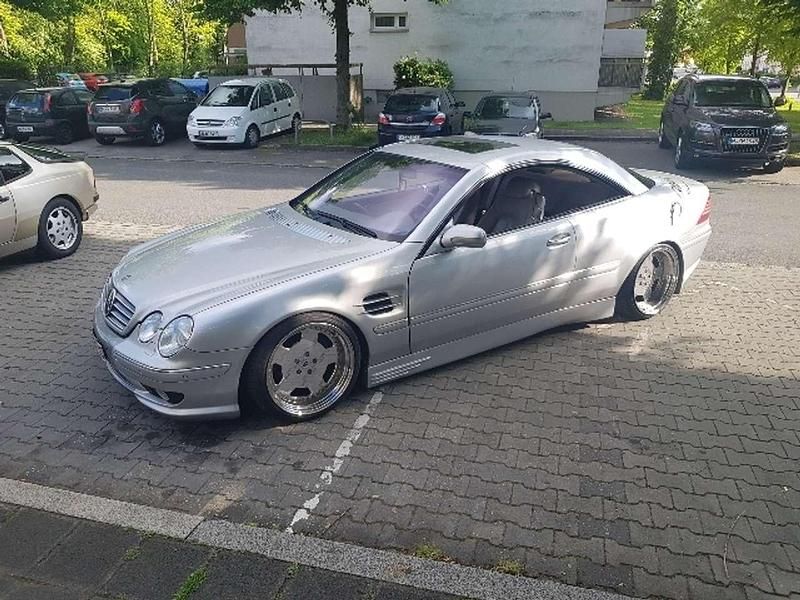 Silber metallic Gebraucht 2002 Mercedes CL500 Coupé | 13.000 € (Teuer) - Bild 1/4