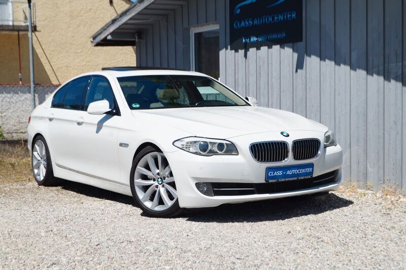 Weiß Gebraucht 2011 BMW 525 Shadowline Limousine | 8.950 € (Guter Preis) - Bild 1/4